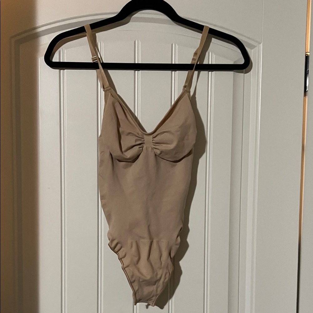 Brand New Aritzia Tan Shapewear Bodysuit